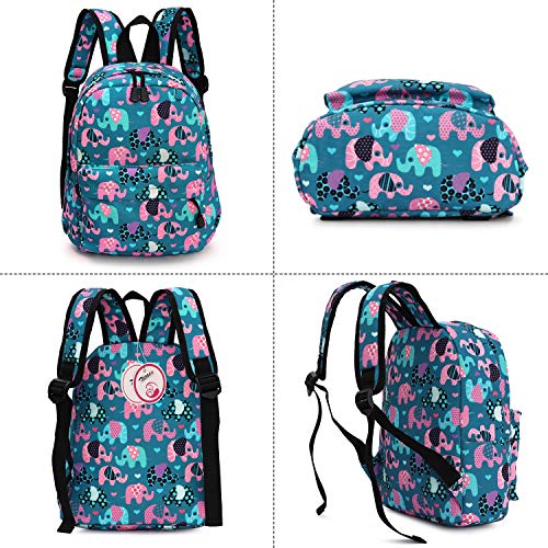 Image of Zicac Toddler Backpack for Boys Girls 12 inch Mini Kids Backpack for School & Travel, Preschool Kindergarten Cartoon Daypack