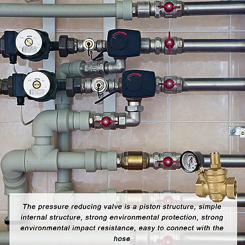 Riduttore di pressione dell'acqua da 1 pollice con...