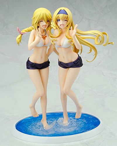 Alter Infinite Stratos: Charlotte & Cecilia Swimsuit Pvc Figure Set #TOP7