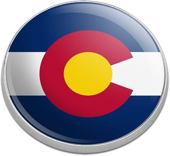 Review GRAPHICS & MORE Colorado State Flag Golfing Premium Metal Golf Ball Marker