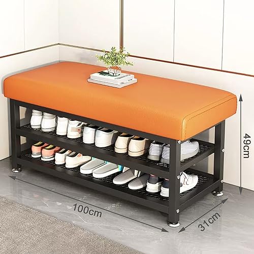 Banc-étagère à chaussures gain de place pour optimiser le rangement des petits espaces - 3
