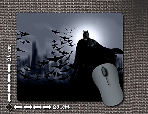 woopme® Powerful Superhero Printed Mouse Pad for Office Gaming Professional Laptop/PC/Computer Rectangle Rubber Base Mouse pad (24 x 20 CMS) - Image 4