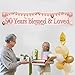 Labakita 90 Years Blessed and Loved Banner, Large Happy 90th Birthday Banner, Mom Grandma’s 90th Birthday Decorations, Women's 90th Banner, Women 90 Years Old Yard Lawn Sign (Rose Gold）