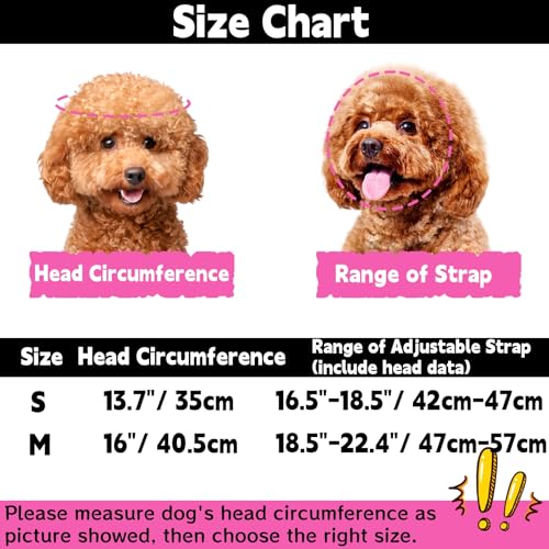 Goaste Capacete para cães pequenos, capacete de motocicleta para animais de estimação com orifícios