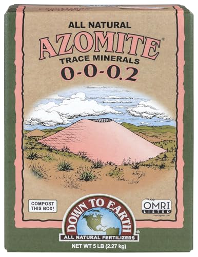 Down To Earth Azomite Powder Trace Minerals (5lb)