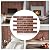 Retro-Art 3D Wall Panels, Pack of 10, Faux Brick in Red, PVC, 17.5" x 23.75", Cover 28.86 sq.ft. 570TG