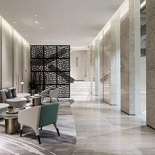 Kernorv Hanging Room Divider Made Of Environmentally Pvc, 12 Pcs Partitions Panel Screen For Decorating Bedroom, Dining, Study And Sitting-Room, Hotel, Bar And Restaurant #TOP2