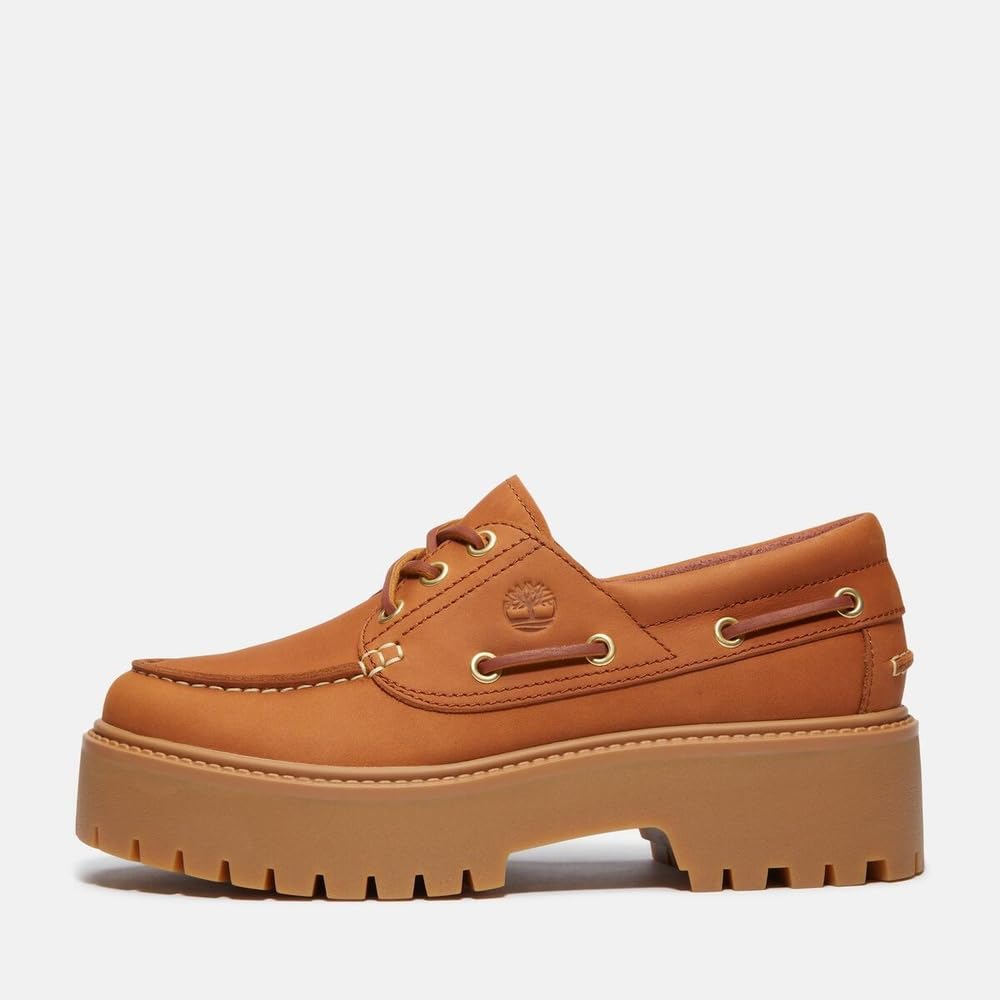 STRINGATE Donna TIMBERLAND TB0A2GVFEM7 BOAT SHOE RUST RUST