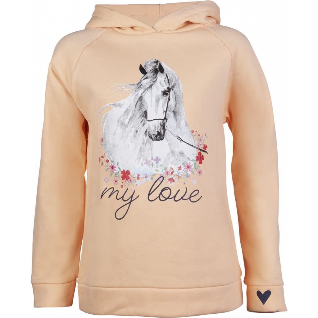 HKM Horse Spirit Felpa con Cappuccio Bambine e Ragazze