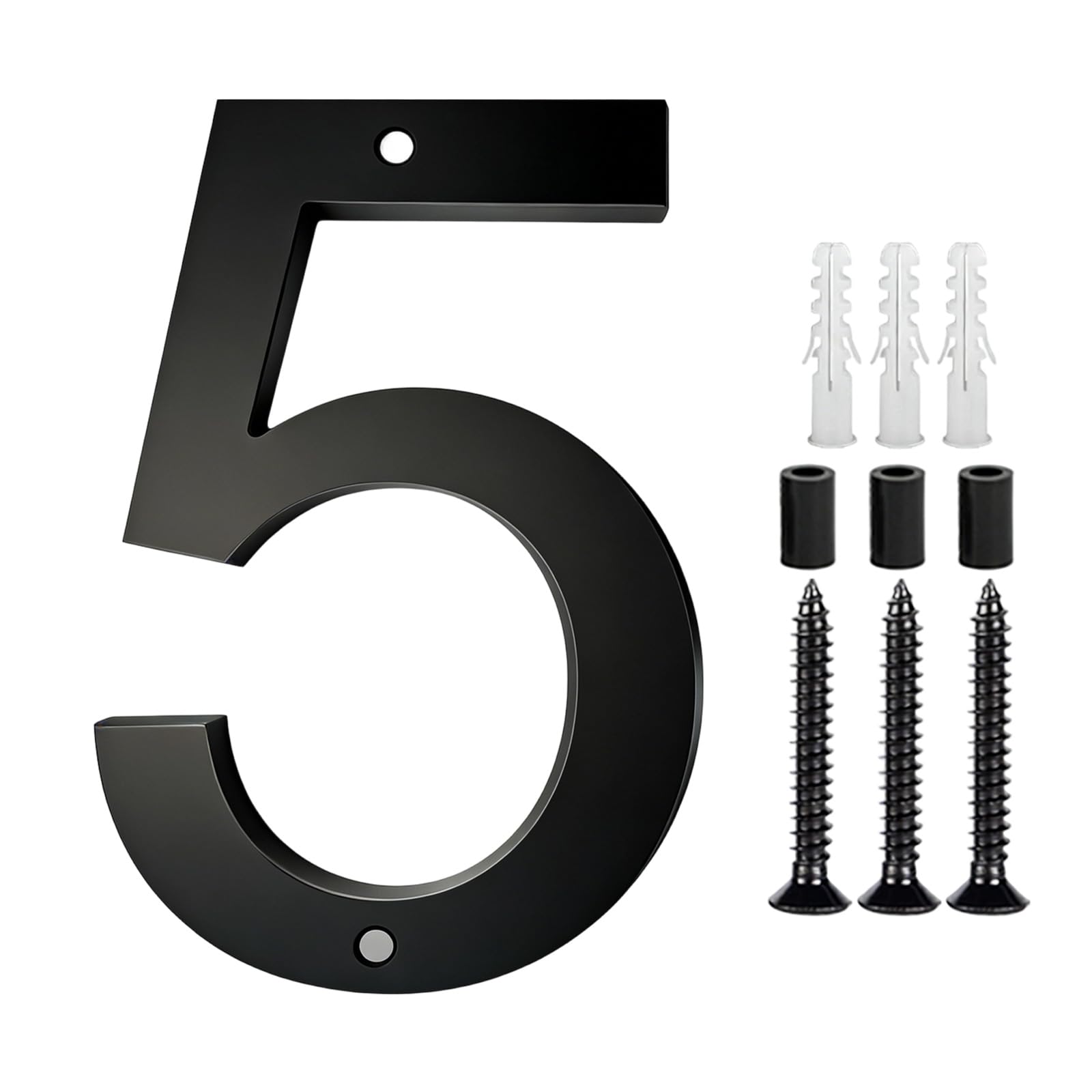 Pangboer I Floating House Number Address Sign Acrylic Dentification Plate Door Label Number Plate For Homes And Offices Modern Numbers Address