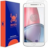Skinomi Matte Screen Protector Compatible with Moto G4 Plus Anti-Glare Matte Skin TPU Anti-Bubble Film