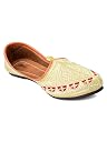 DESI COLOUR Men Sherwani/Wedding Ethnic Footwear Punjabi Jutti/Gold Jalsa (Gold-2, numeric_7) gallery image