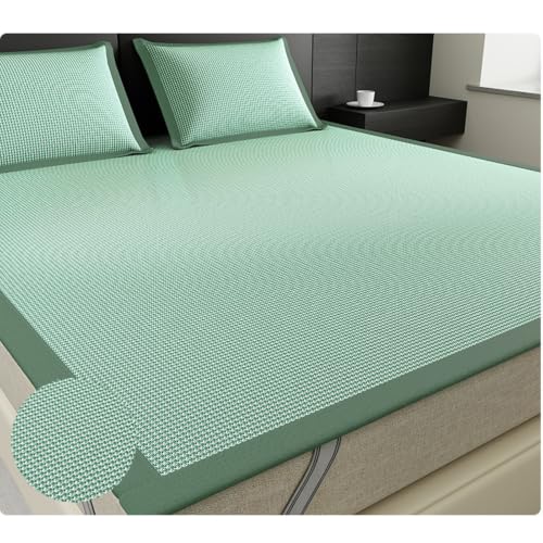 Colchón de seda helada para verano con fundas de almohada 2