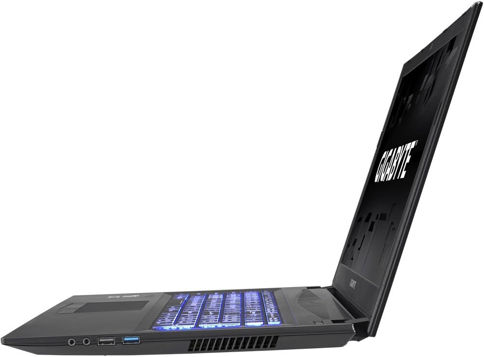 GIGABYTE SABRE17G – 17.3 Inch FHD IPS LCD Notebook -Intel i7-8750H Processor, 4GB NVIDIA GTX 1050 Graphics Card, 128GB SSD + 1TB HDD, 16 GB RAM, Windows 10