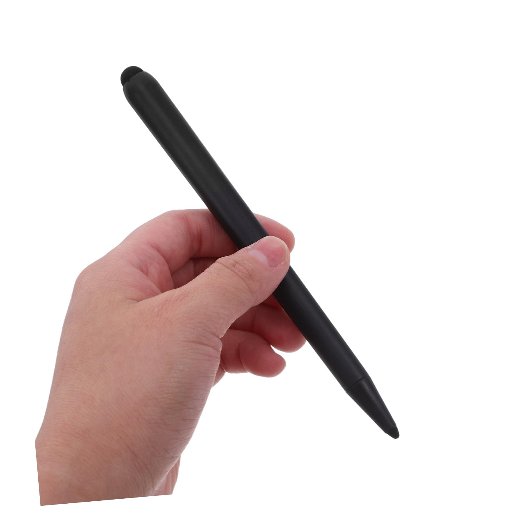 Ipetboom Penna Touch Capacitiva Nero 2 Pezzi in Abs Doppia Punta, Precisione Touch e Uso Versatile per Schermo Didattico e Incontri Aziendali