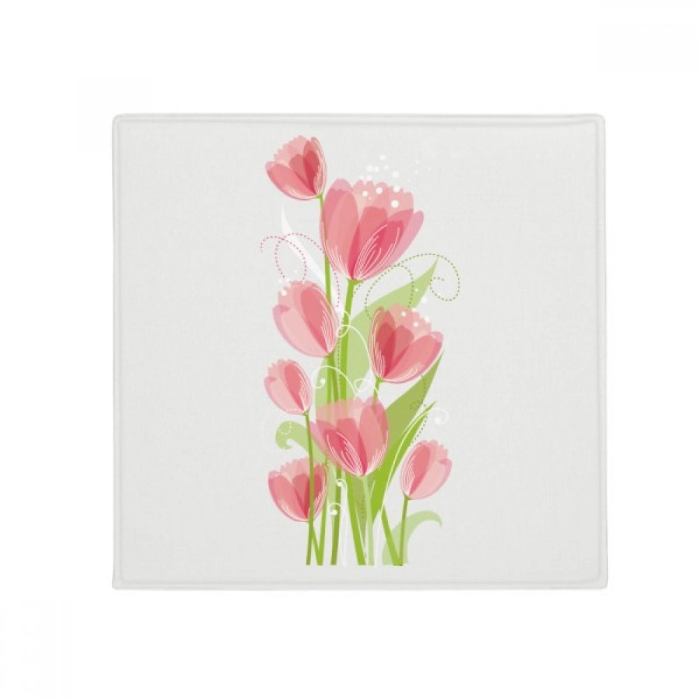 Tapis de sol animaux pour cuisine et porte d'entrée motif tulipe