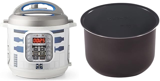 Instant Pot Duo (R2D2) Star Wars Electric Pressure Cooker. 7-in-1 Smart Cooker, 5.7L & Ceramic Non-Stick Inner Pot - 5.7 Litre
