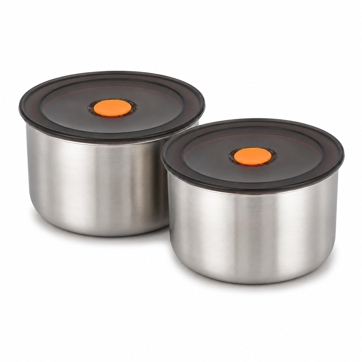 Stainless Steel Containers with Strainer - 4 Pack -8