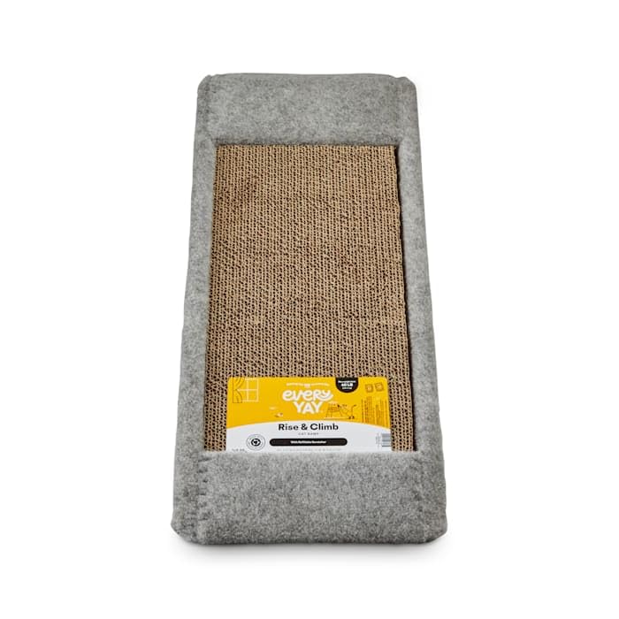 EveryYay Rise & Climb Cat Ramp with Refillable Double Scratcher, 25