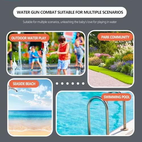 Image of Storio Space Man Shark Head Holi Pichkari Water Gun Toy for Kids for Holi with 25Ft Range |High Pressure Mechanism Ideal Outdoor Toy for Pool & Beach Fun