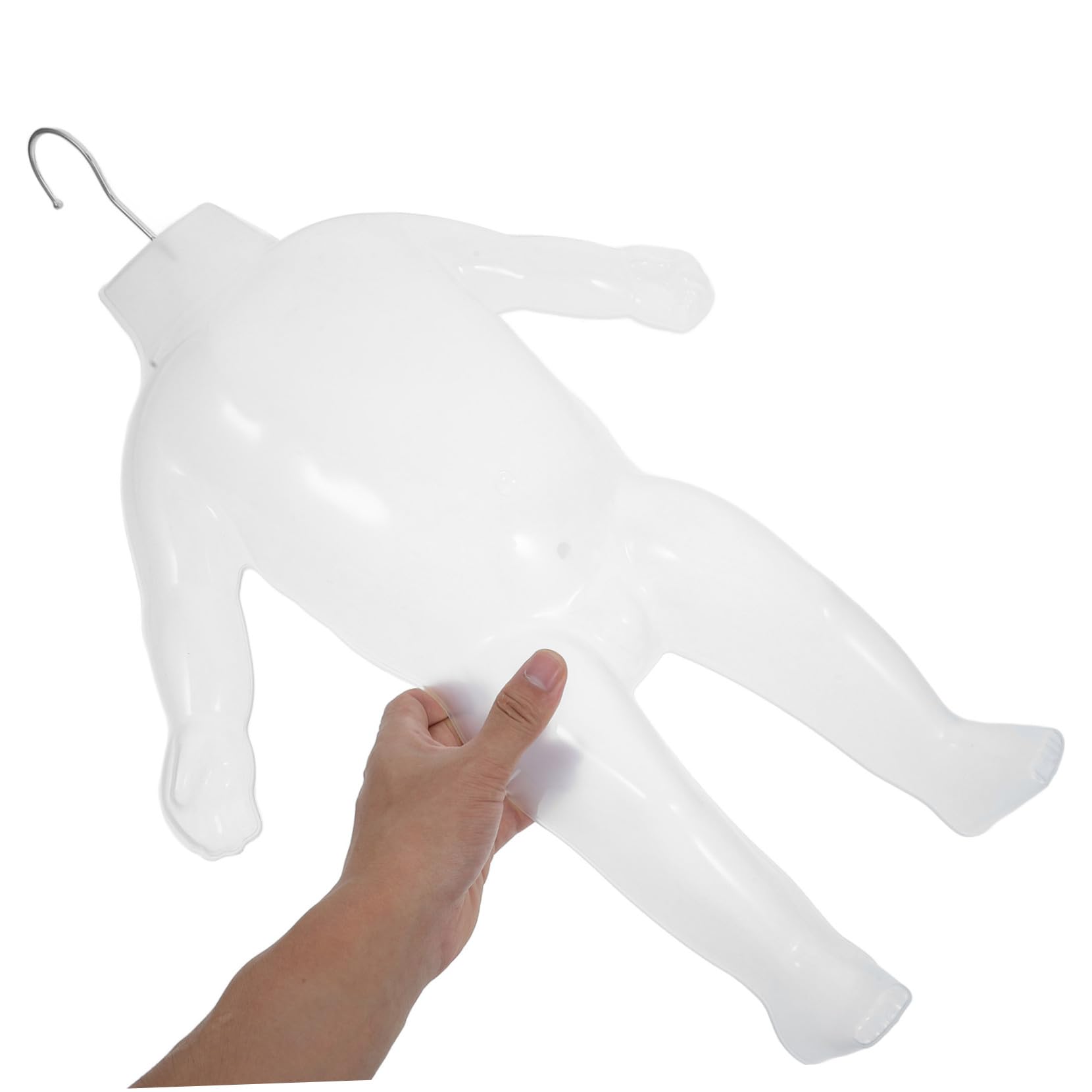 INOOMP Mannequin Plastique Corps Entier pour Garçon et Filles avec Bras et Jambes, Robuste et Facile à Ranger, pour Magasins de Vêtements et Centres Commerciaux