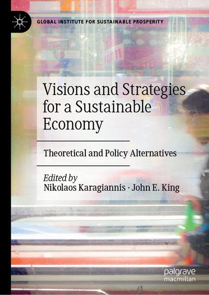 Buy Visions and Strategies for a Sustainable Economy — BookShops.in