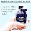 Deep Sleep Melatonin Bubble Bath - Long Lasting Foaming Bubbles - Moisturizing - Lavender Chamomile Bergamot - Relaxing Stress Relief - Calming Self Care Spa Gift for Birthday Christmas