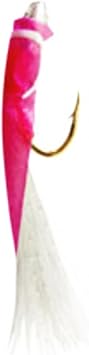 Hayashi Fishing Equipment Seisakusho, 10 Pieces, TOSA Cabaret, Pink Aurora Mackerel Skin, White Hair Mackerel Mold, No. 8