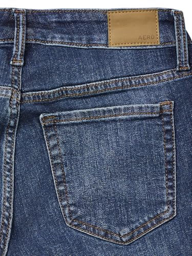 Aero Mid Rise Bootcut Jean, Dark Wash, 0 Short