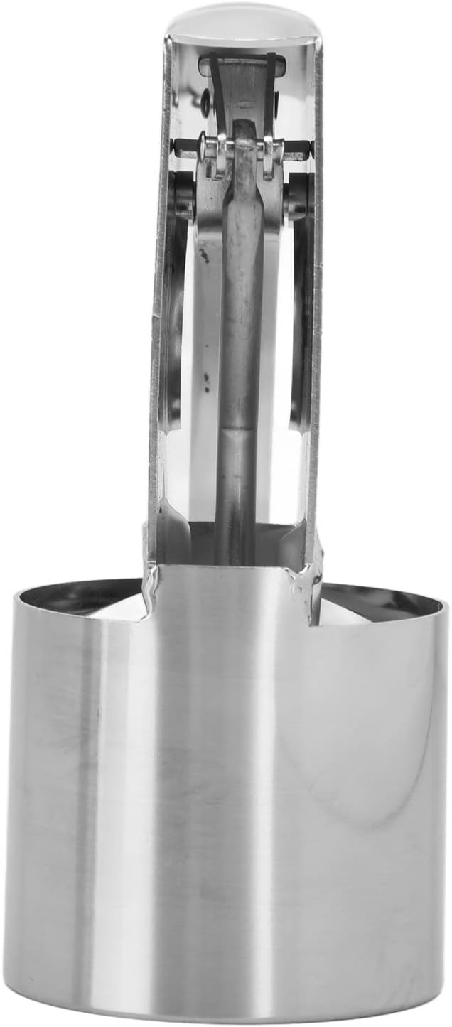 Cylinder Ice Cream Scoop, Grinded Ice Cream Scooper with