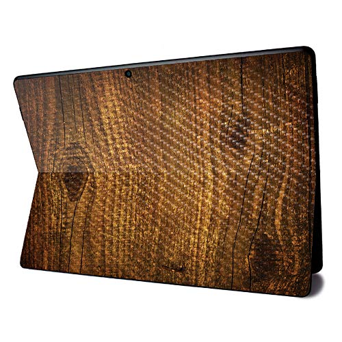 Image of MightySkins Carbon Fiber Skin for Microsoft Surface Pro X - Why Knot | Textured Carbon Fiber Finish | Easy to Apply, Remove, and Change Styles | Made in The USA
