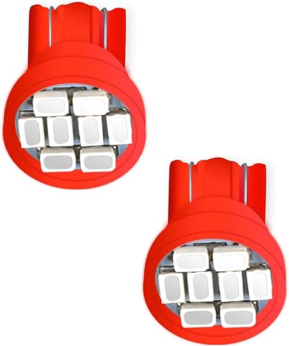 Miniatura 4 de Paquete de 10 bombillas LED T10 194 168 158 161 2825 para panel de instrumentos, panel de instrumentos, panel de instrumentos, panel de