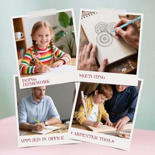 Lápices personalizados #2 triangular para niños y escuela miniatura 6