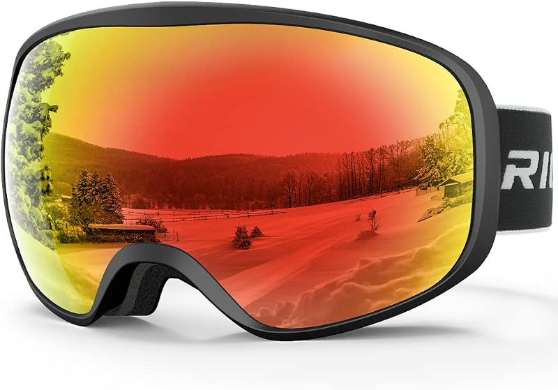 RIOROO Síszemüveg Snowboard Kettős Lencse UV Védelem Női Férfi Felnőtt
