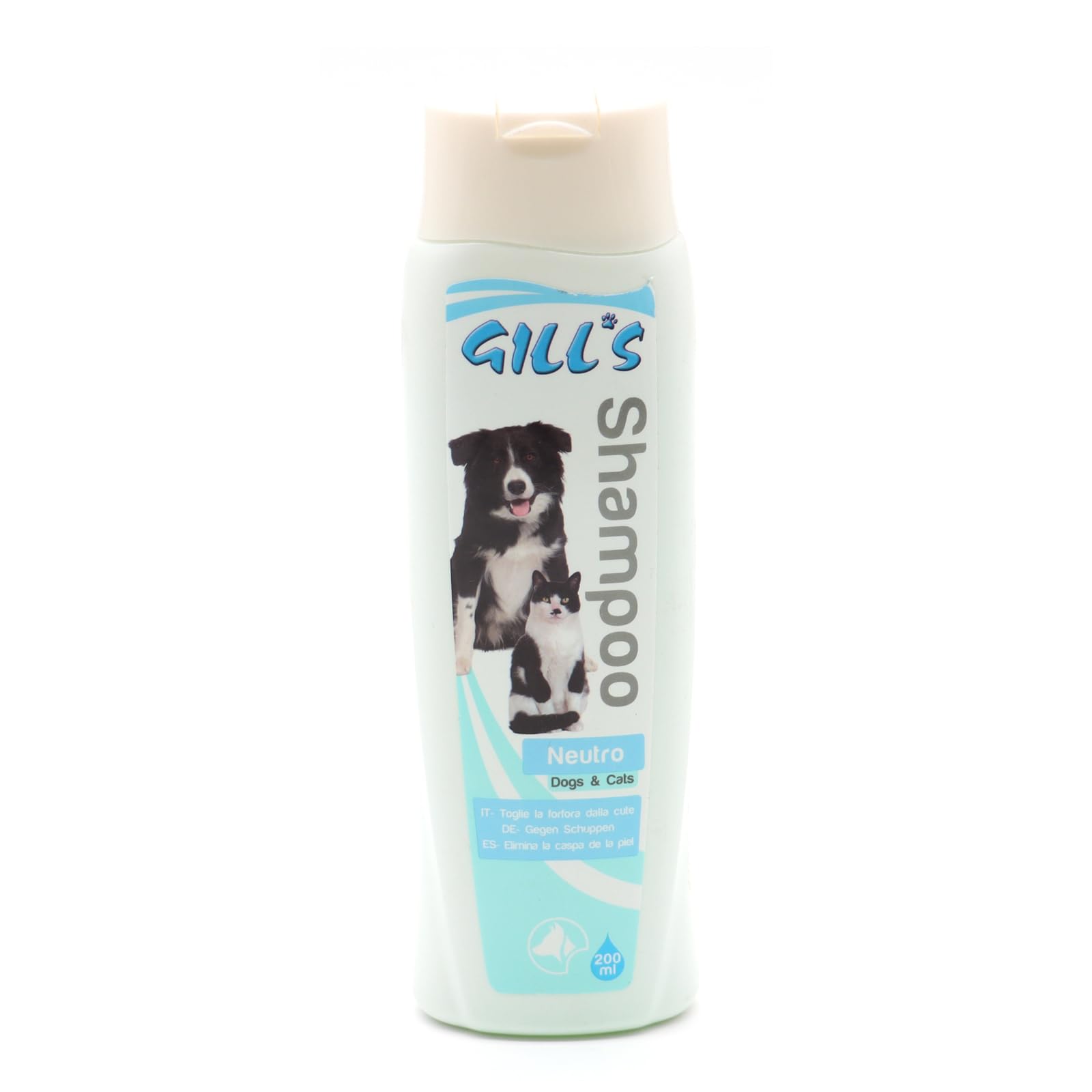 Croci Gill's - Shampoo Neutro Antiforfora Per Cani, Purifica E Lava Pelo E Cute In Maniera Delicata, Per Tutte Le Razze, 200Ml-image