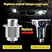 APMAT E90 LED Angel Eyes Marker Light Halo Ring Bulb Compatible for BMW 3 Series Pre-LCI E90 E91 325i 328i 330i 335i 335xi 2006-2008, 6000K White 120W Lamp