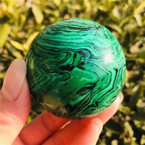 Sphère malachite quartz pierre cristal boule décoration maison - 2
