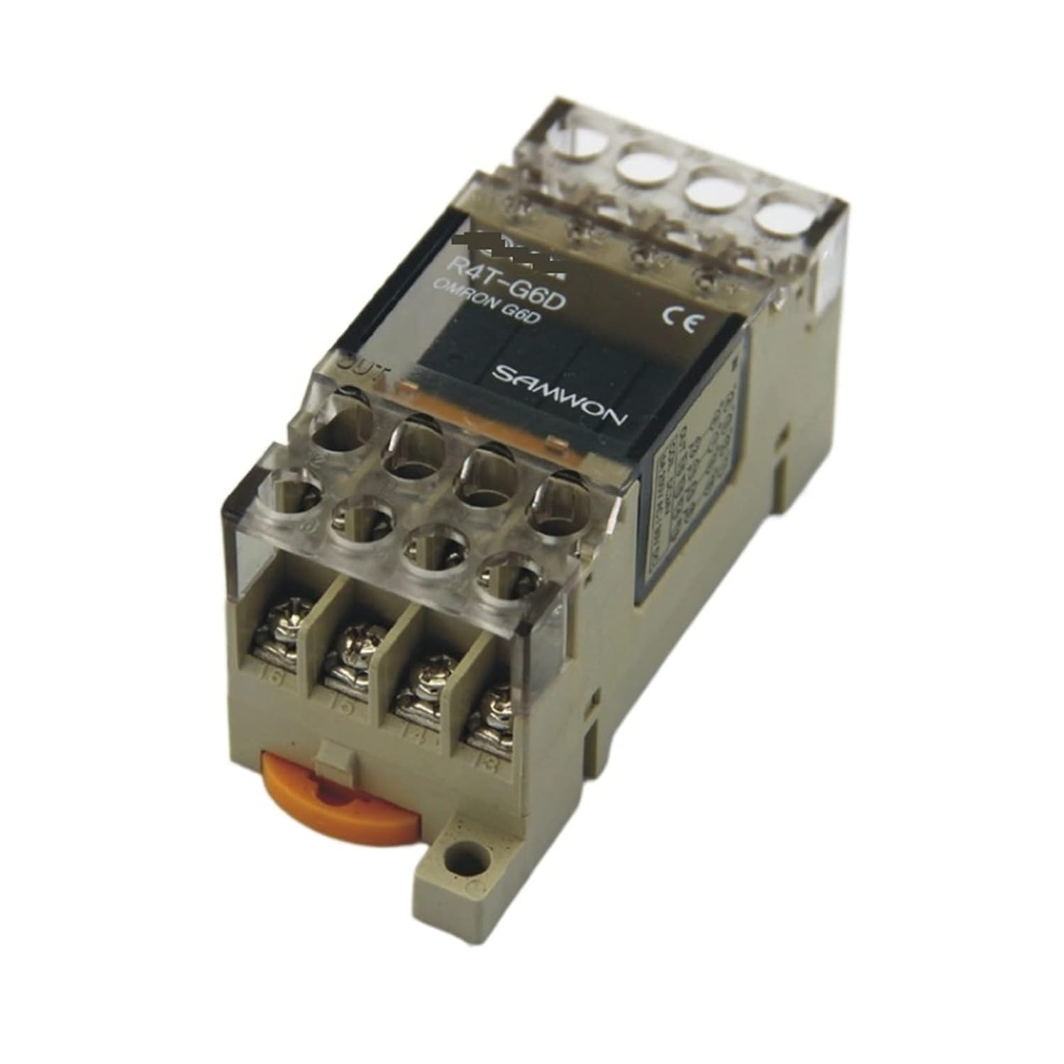 R4T-G6D DC24V Relay Module, Output Module Built-in G6D-1A-ASI-24V