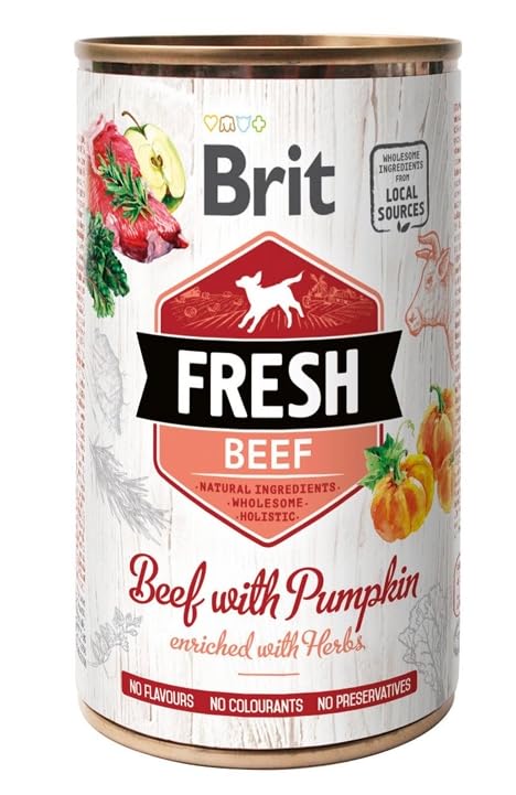 BRIT Fresh Veau Citrouille 6 x 400 g