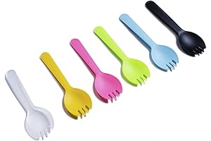 Mini Sporks {100 Pack Individually Wrapped}