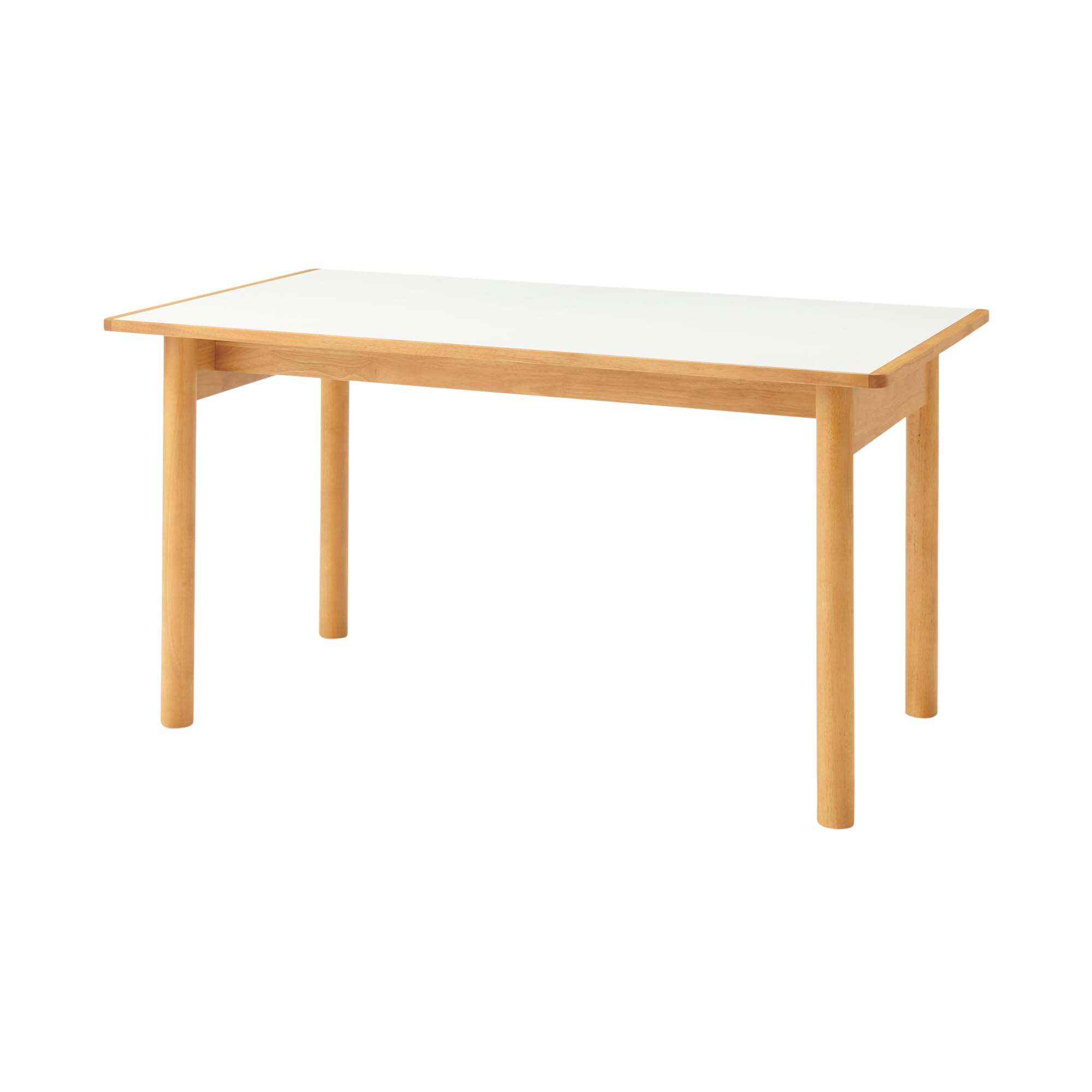 Amazon｜無印良品 木製テーブル 140×80cm メラミン天板 KC0GRA3S｜座卓
