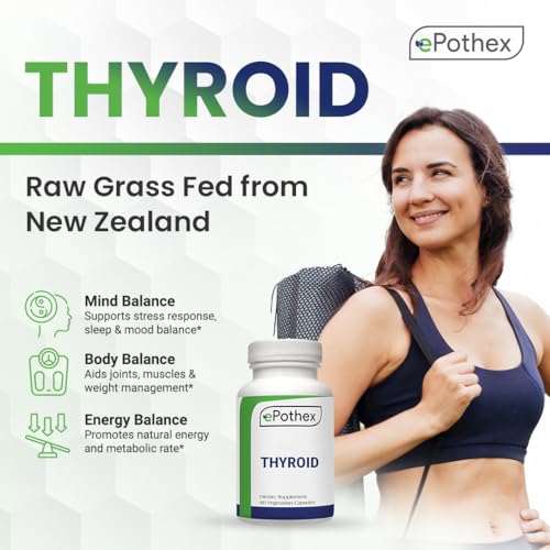 EPOTHEX Raw Desiccated Bovine Thyroid