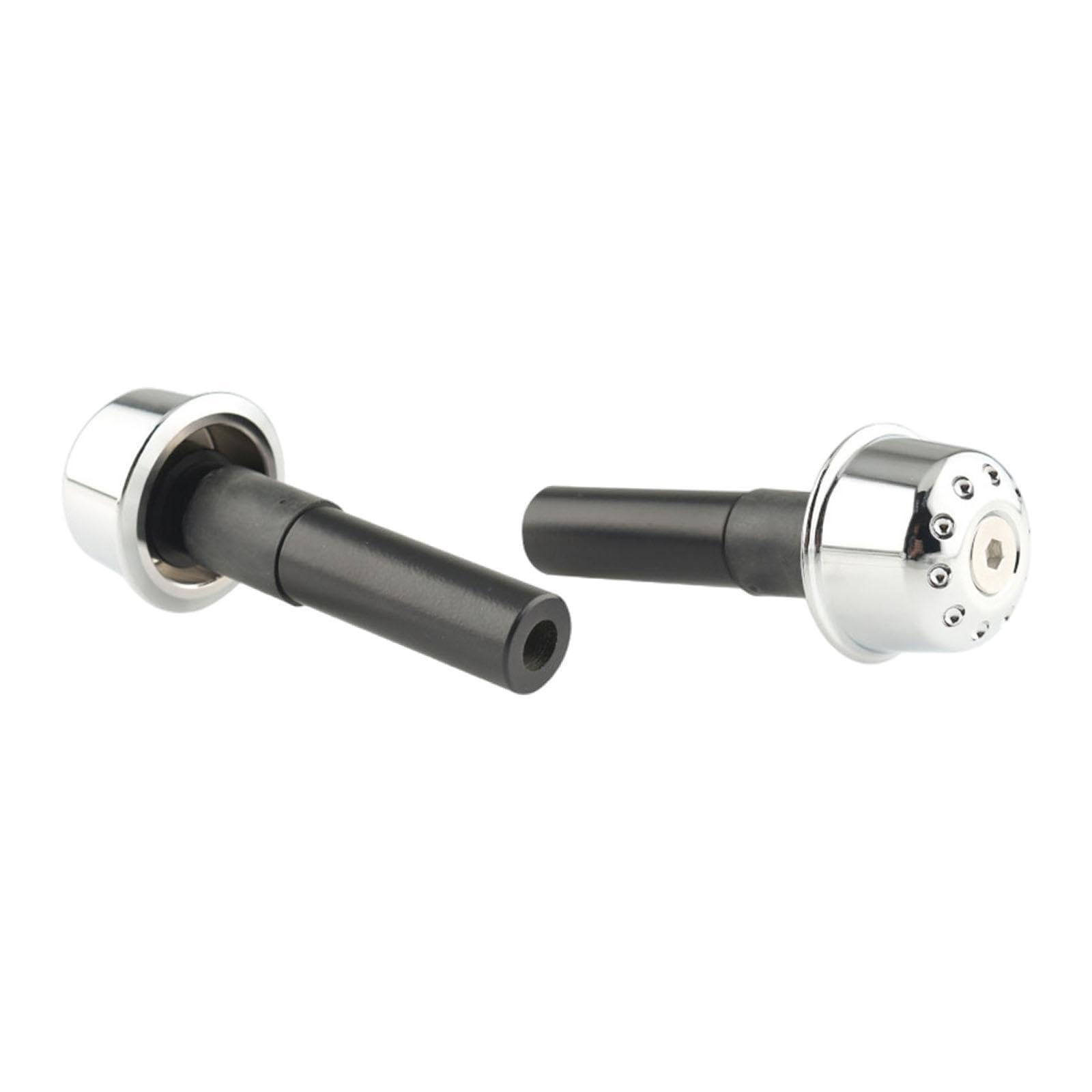 CALANDIS® 2X Handlebar End Cap Accessories CNC Aluminum Alloy Handle Bar Cap End Plugs Argent | Handlebar Grips Tape & Pads | Bicycle Components & Parts-image-6