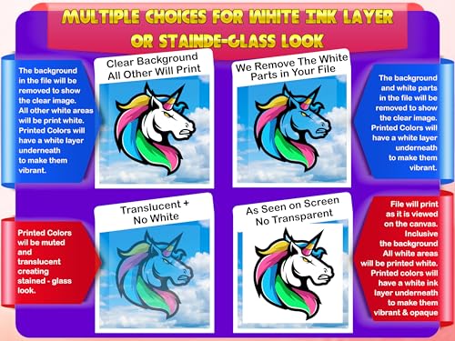 Full Color Window Clear Decal XXL Size Your Logo or Design We Print Clear Permanent Sticker or Static Cling Waterproof on Windows Cars Storefront Made in The USA Customized Logo