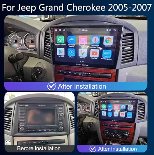 Radio pantalla táctil de 9 pulgadas con Carplay inalámbrico y Android Auto 6