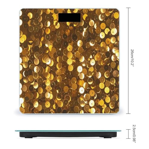 Báscula Digital de Baño con Plataforma Ancha y Display LCD Grande miniatura 2