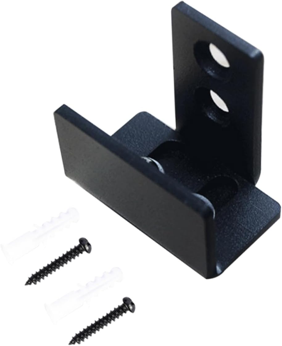 jojofuny Black Ground Guide Rail Sliding Door barn Door