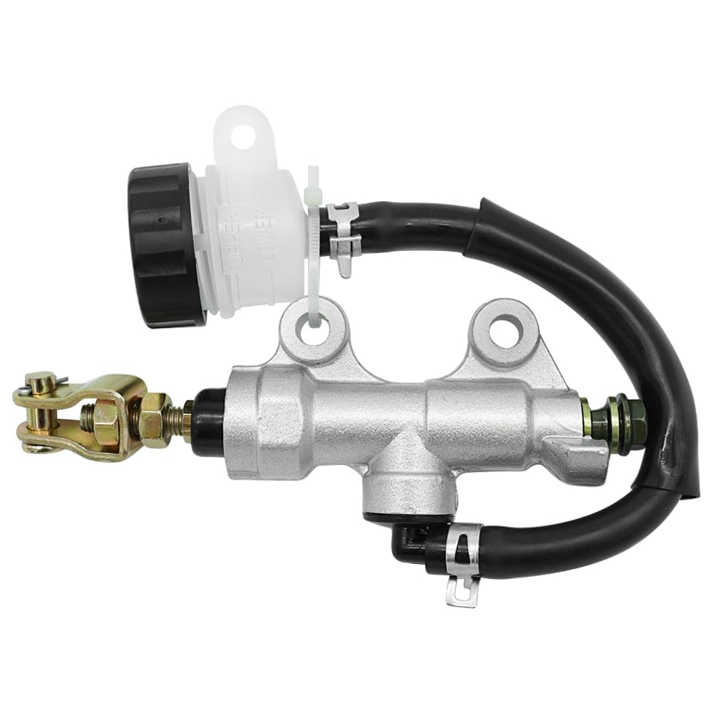 Maître-cylindre de frein à pied arrière pour Yamaha YFZ450 2004-2005 Raptor 660 YFM660 2001-2005 Pompe avec Réservoir OEM 5TG-2580E-00-00 4PT-2580E-00-00