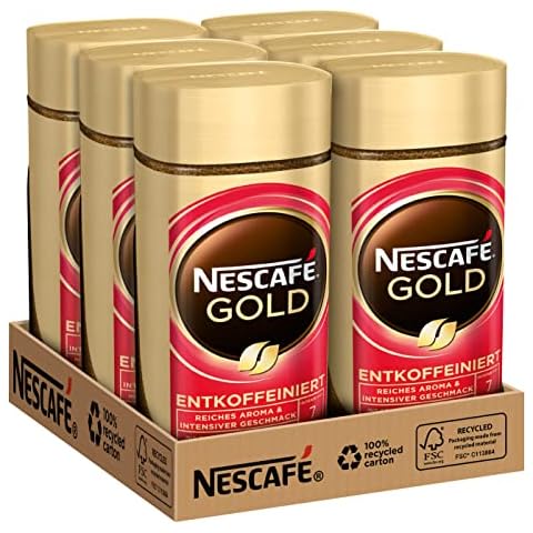 NESCAFÉ GOLD Entkoffeiniert, löslicher Bohnenkaffee Cover