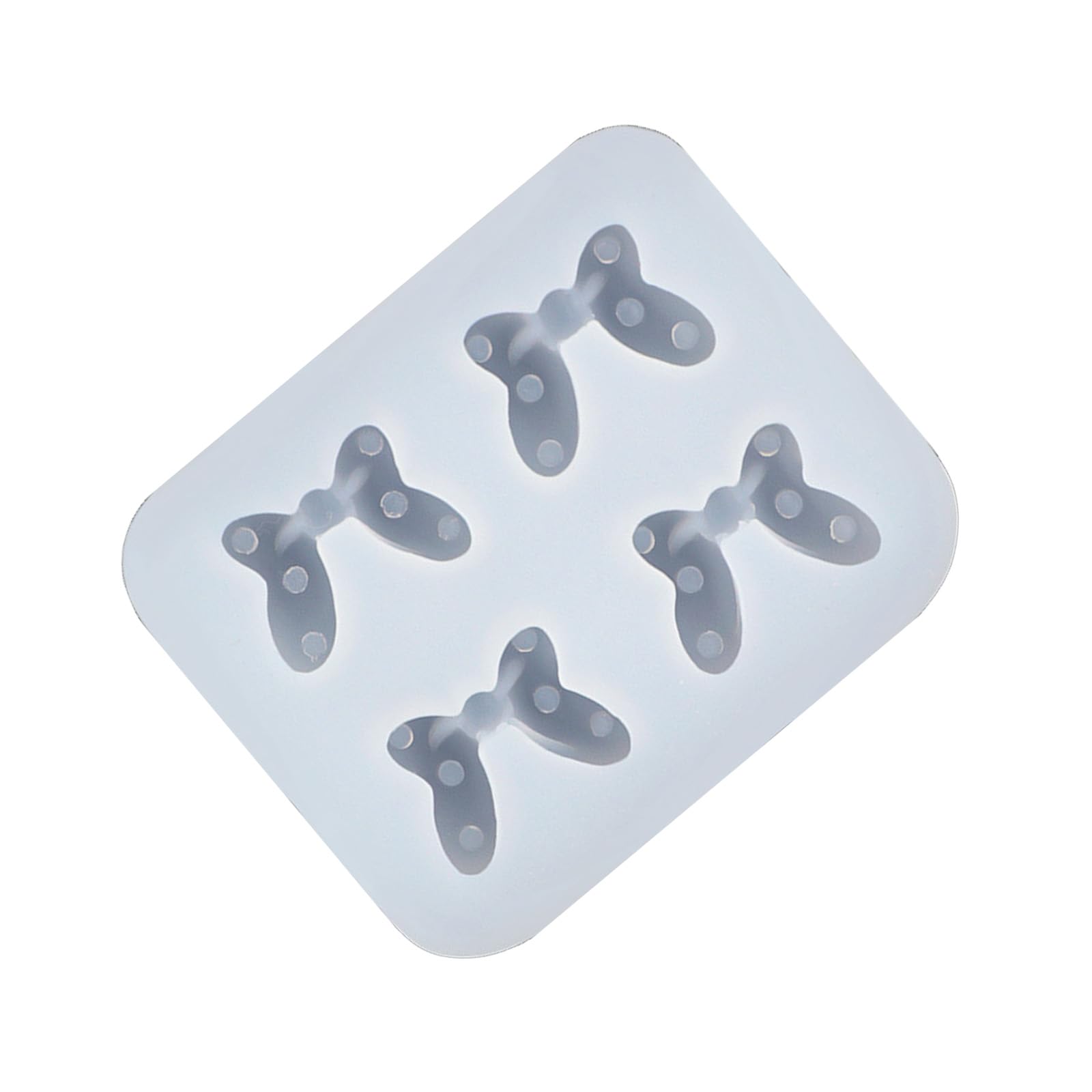 Yhplxyuus Bows Fondant Molds Casting Molds Silicone Craft Epoxy Resin Baking Cake Chocolate Bowknot Silicone Bowknot Tools